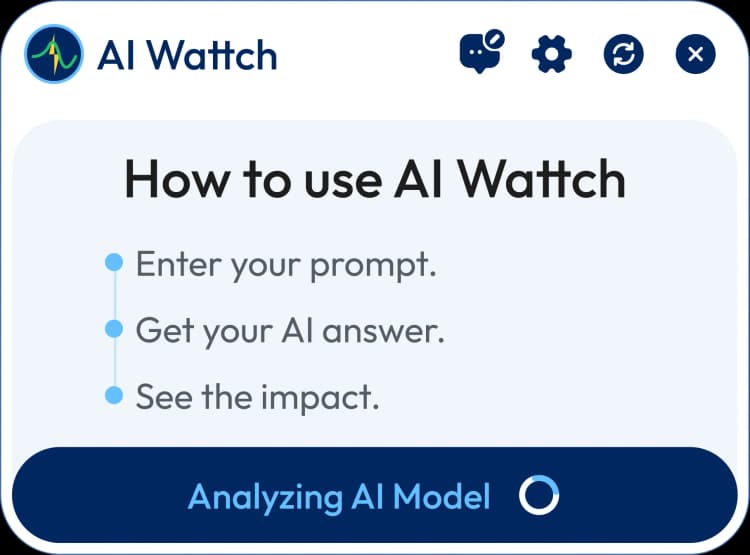 How to use AI Wattch